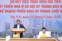 Thủ tướng Chính phủ Phạm Minh Chính chủ trì Hội nghị về phát triển nhà ở xã hội (Ảnh: Trần Hải).
