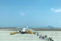 Sân bay Tuy Hòa hiện hữu.