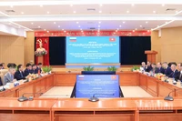 Bộ trưởng Xây dựng Việt Nam Trần Hồng Minh hội đàm cùng Trợ lý Tổng thống, Chủ tịch Hội đồng Biển Liên bang Nga Nikolai Platonovich Patrushev. 