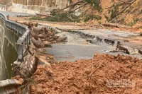 Sạt lở tại tỉnh Lâm Đồng.