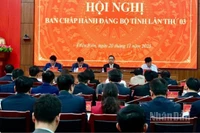 Đại biểu dự kỳ họp thứ 3 của Ban Chấp hành Đảng bộ tỉnh Điện Biên khóa 15, nhiệm kỳ 2025-2030.