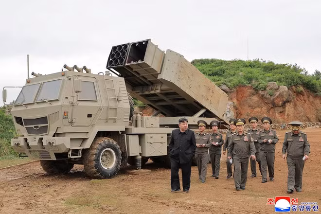[Video] Triều Tiên thử tên lửa thông minh kiểu mới có tích hợp AI