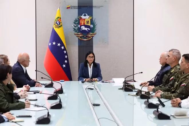 [Video] Lãnh đạo lâm thời Venezuela Delcy Rodríguez kêu gọi đoàn kết quốc gia