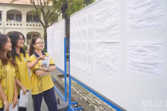 Gần 100 nghìn thí sinh tại Thành phố Hồ Chí Minh thi môn Ngữ văn.