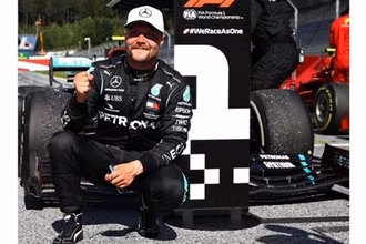 Bottas duy trì phong độ thi đấu ổn định từ đầu tới cuối để cán đích đầu tiên ở chặng mở màn mùa giải F1 2020. (Ảnh: F1)