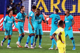 Barcelona đã chơi một trận xuất sắc để có thắng lợi cách biệt. (Ảnh: FC Barcelona)