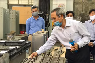 Áp dụng công nghệ mới nhất sửa mặt cầu Thăng Long