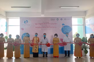 Khai trương Ngân hàng Sữa mẹ vệ tinh Quảng Nam.