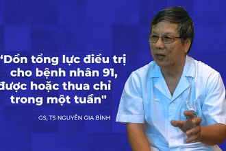 “Dồn tổng lực điều trị cho bệnh nhân 91, được hoặc thua chỉ trong một tuần”