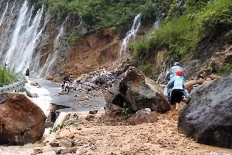 Nguy cơ cao lũ quét, sạt lở đất do mưa lớn ở các tỉnh vùng núi phía bắc. (Ảnh minh họa)