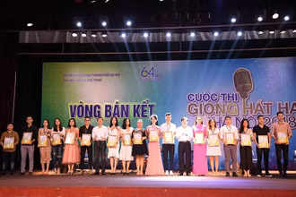 Các thí sinh đoạt giải Cuộc thi năm 2018. Ảnh: BTC