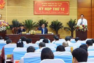Kỳ họp thứ 12 (khóa IX) của HĐND tỉnh Cà Mau.