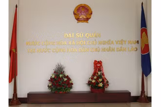 Đại sứ quán Việt Nam tại Lào.