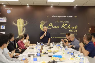 Hội nghị Chung tuyển Giải thưởng Sao Khuê 2021.