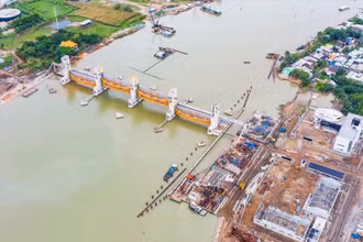 Dự án ngăn triều sắp được thi công trở lại, góp phần nâng cao hiệu quả vấn đề chống ngập do triều cho TP Hồ Chí Minh.