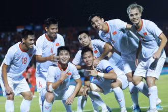 ĐT Việt Nam đang xếp hạng 92 thế giới. (Ảnh: VFF)