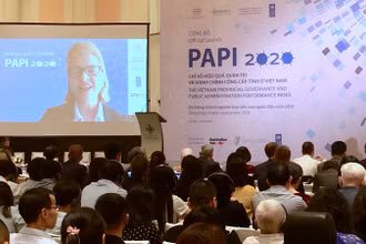 Công bố Báo cáo chỉ số hiệu quả quản trị và hành chính công cấp tỉnh (PAPI) năm 2020.