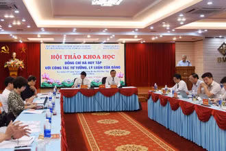 Đồng chí Hà Huy Tập với công tác tư tưởng, lý luận của Đảng