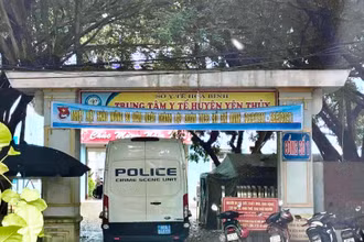 Trung tâm y tế huyện Yên Thủy, nơi sản phụ tử vong sau mổ đẻ.