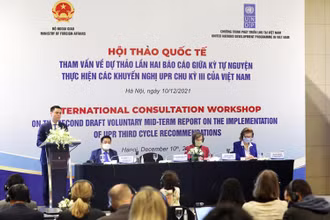 Quang cảnh hội thảo.