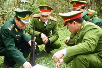 Nâng cao năng lực hiệp đồng chiến đấu giữa Quân đội nhân dân và Công an nhân dân. Ảnh: Báo Quân đội nhân dân.