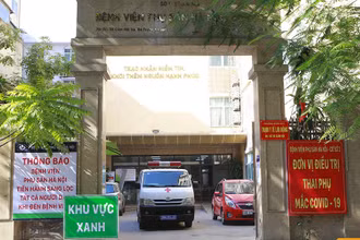 Cơ sở 2 của Bệnh viện Phụ Sản Hà Nội tại phố Cảm Hội sẵn sàng tiếp nhận điều trị thai phụ mắc Covid-19.
