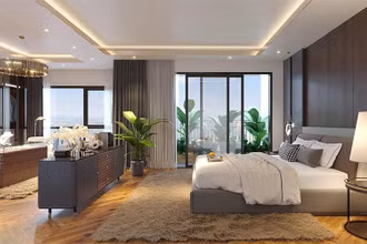 Thiết kế căn hộ thông minh tối ưu mọi không gian sống với công năng khác nhau tại Hinode City. (Ảnh: Chủ đầu tư)