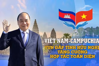 Việt Nam-Campuchia: Vun đắp tình hữu nghị, tăng cường hợp tác toàn diện