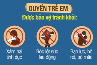 Tăng cường các giải pháp bảo đảm thực hiện quyền trẻ em và bảo vệ trẻ em. (Ảnh: baochinhphu.vn)