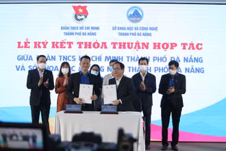Ký kết hợp tác giữa Thành đoàn và Sở Khoa học và Công nghệ.