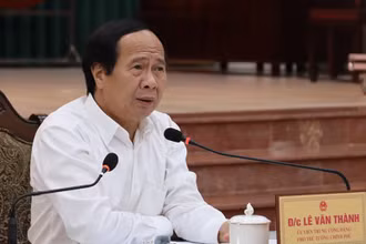 Phó Thủ tướng Lê Văn Thành phát biểu tại buổi làm việc với lãnh đạo tỉnh Đồng Nai.