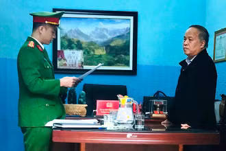 Cơ quan chức năng công bố quyết định khởi tố bị can Lưu Vũ Lâm.
