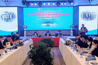 Toàn cảnh hội thảo.
