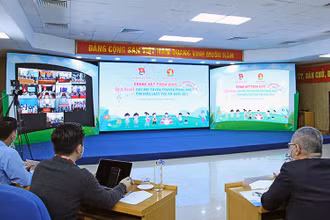 Lần đầu tiên, Liên hoan diễn ra theo hình thức trực tuyến để bảo đảm công tác phòng, chống dịch Covid-19. 