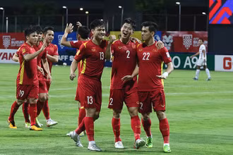 Đội tuyển Việt Nam trong chiến thắng 4-0 trước Campuchia tối Chủ nhật 19/12. (Ảnh: VFF)