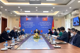 Quang cảnh kỳ họp.