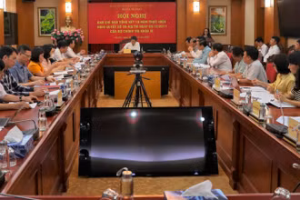 Quang cảnh hội nghị.