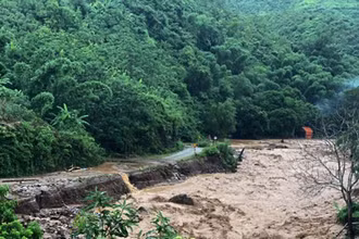 Vùng núi và trung du Bắc Bộ tiếp tục có mưa to đến rất to, nguy cơ cao lũ quét, sạt lở đất và ngập úng vùng trũng, thấp. (Ảnh minh họa)