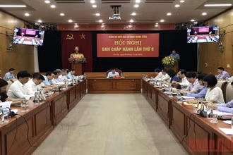 Quang cảnh hội nghị.
