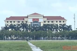 Khu vực trụ sở Tỉnh ủy Ninh Bình.