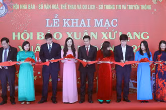 Khai mạc Hội Báo xuân xứ Lạng năm 2022.