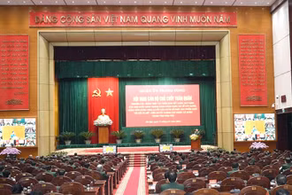 Quang cảnh hội nghị.