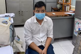 Đối tượng Phạm Vũ Phong. (Ảnh: Công an cung cấp)