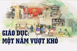 Giáo dục: Một năm vượt khó