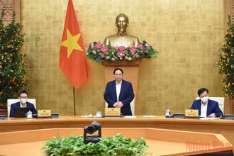 Thủ tướng Phạm Minh Chính chủ trì phiên họp Chính phủ thường kỳ tháng 1.