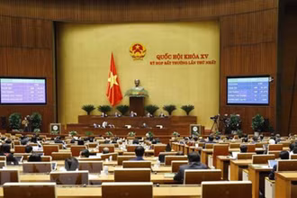 Quốc hội khóa XV thông qua 9 luật tại Kỳ họp bất thường lần thứ nhất. (Ảnh: TTXVN)