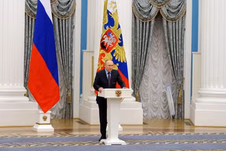 Tổng thống Nga Vladimir Putin. (Ảnh: Reuters)