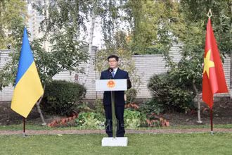 Đại sứ Việt Nam tại Ukraine Nguyễn Hồng Thạch. (Ảnh tư liệu TTXVN)