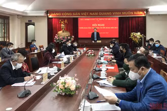 Hội nghị triển khai công tác thông tin đối ngoại năm 2022.