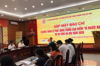 Ban Tổ chức thông báo về Lễ phát động.